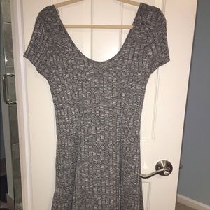 grey dress