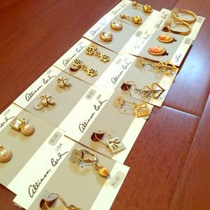 $10 or 3/$20 NEW Ten Pairs of Gold Earrings!