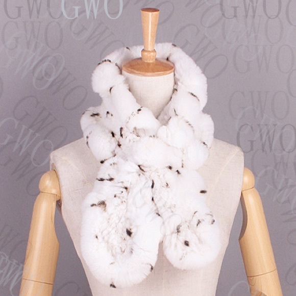 😍 Super soft rabbit scarf😘