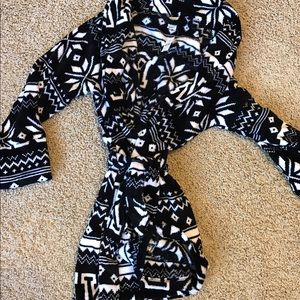 Victoria's Secret PINK Fuzzy robe