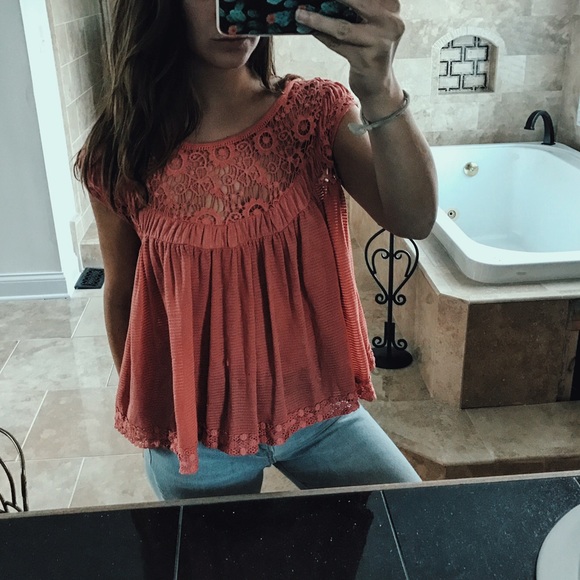 Free People babydoll top