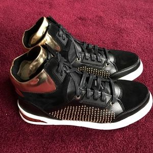 G by Guess Gold Studded Leather