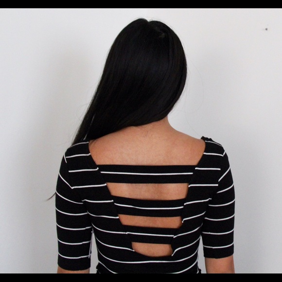 Strapped back shirt (NEW- with tag still attached)