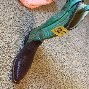 NWT Rod Patrick women's Caiman boots