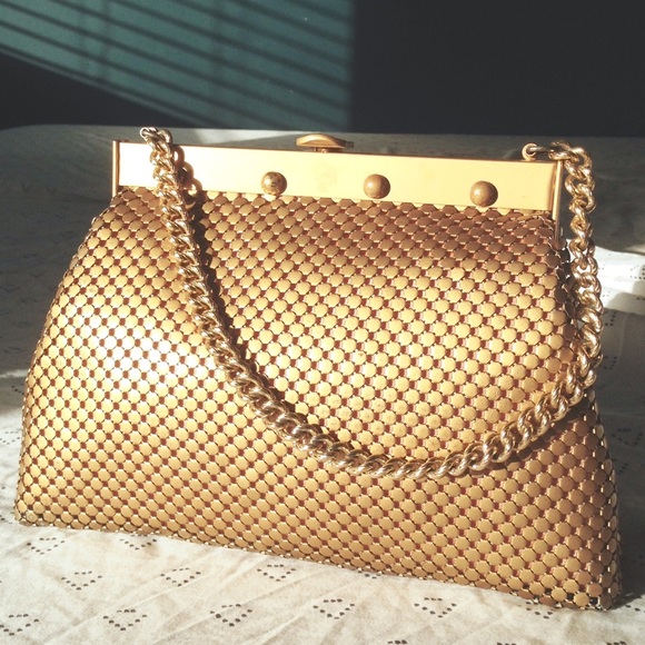 Rare Vintage Whiting & Davis Mesh Handbag