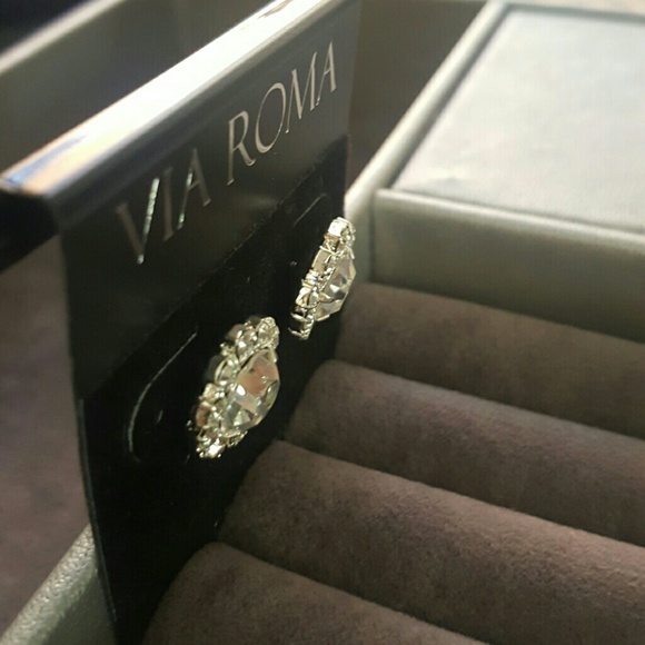 🎁 Crystal earrings - Picture 3 of 3