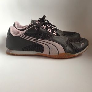 Puma Brown and Pink Women's Sneakers
