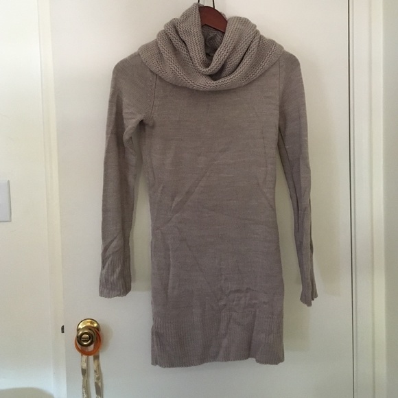 H&M cowl neck knit dress