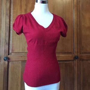 Dots Red Sweater | Size L