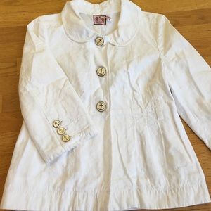 Juicy Couture White Jacket