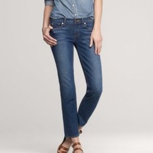 J Crew Cropped Matchstick jeans