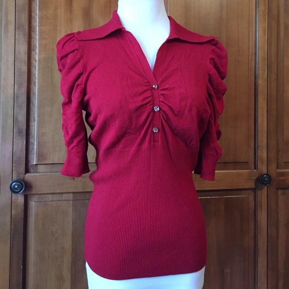 INC Red Sweater | Size L