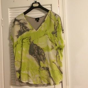 Green and grey Mossimo top. Size L. Worn once.