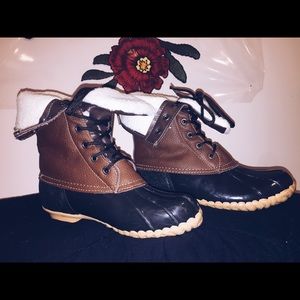 Women's sporto duck boots