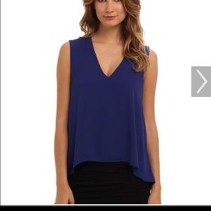 Top is ROYAL BLUE. Never worn. Still have tags.