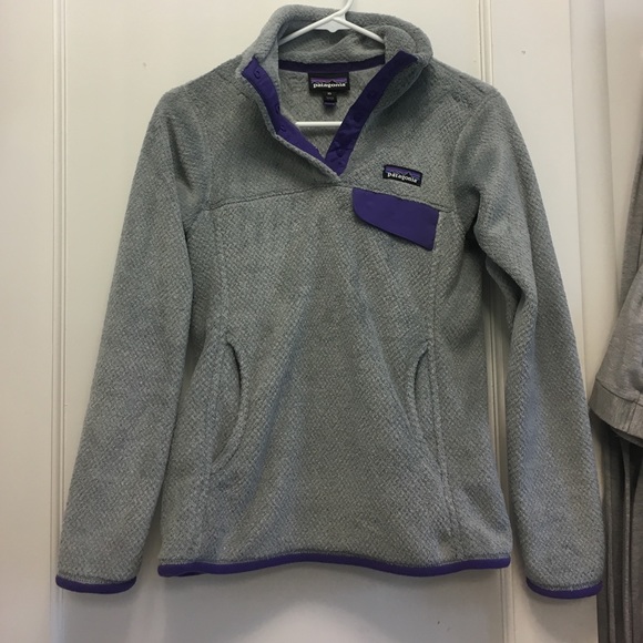 Gray Patagonia Fleece