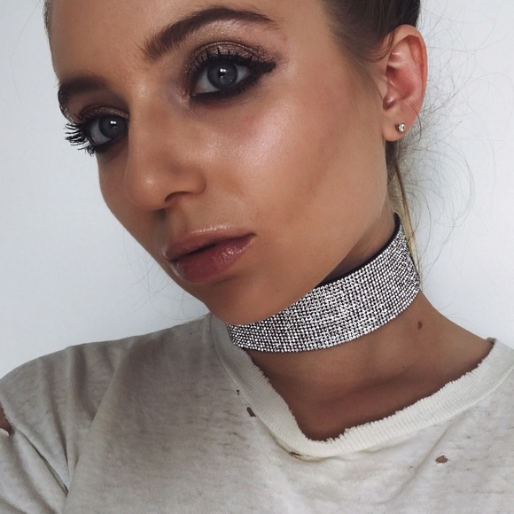 • diva rhinestone choker • - Picture 4 of 4