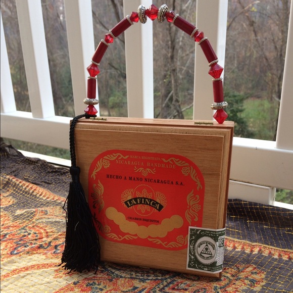 Unique cigar box purse