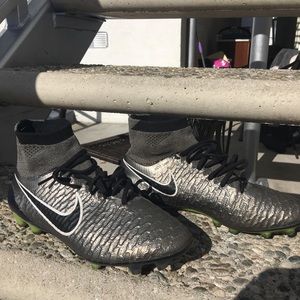 Nike Chrome Mercurial Soccer shoes