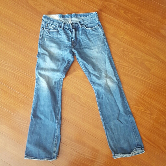 Abercrombie & Fitch Baxter Low Rise Slim Boot jean