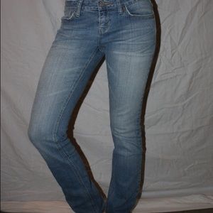 Aeropostale Blue Skinny Leg Jeans