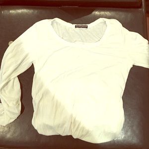 Brandy Melville white long sleeve