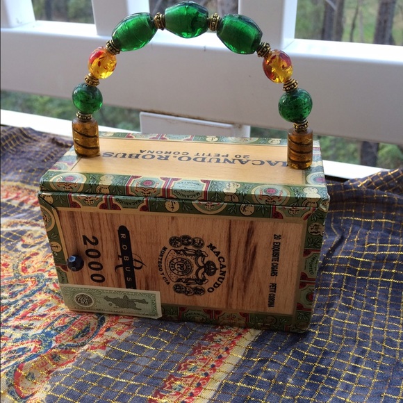 Unique cigar box purse