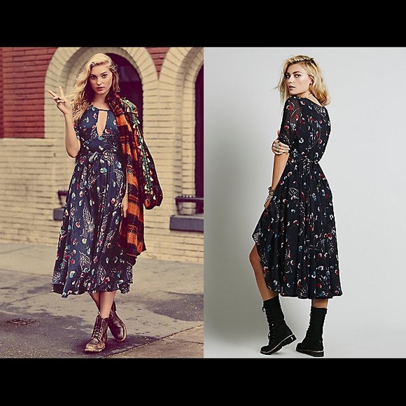 Free People Bonnie Midi Dress.