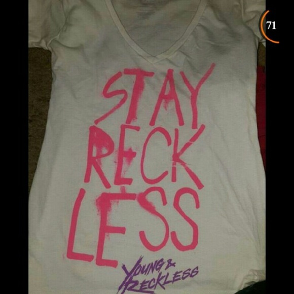 Young and reckless tee