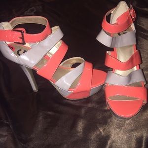GUESS Platform Strappy Sandals