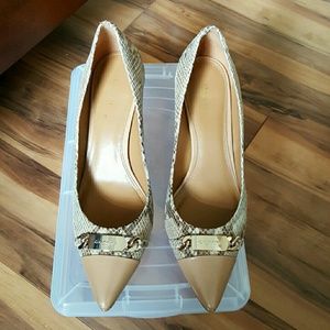 Gently Used Coach Heels.  Make reasonable offer.