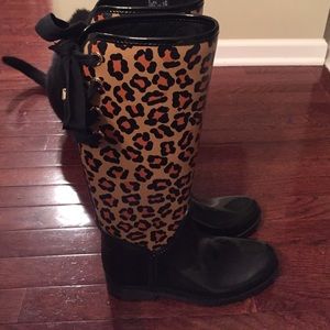 Coach rain boots