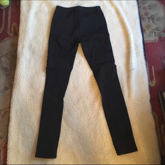 Black Ripped Jeans - Picture 2 of 3