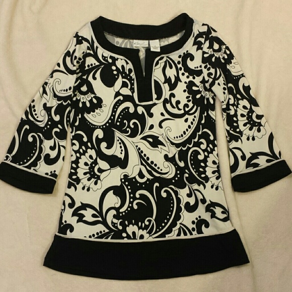 Dressy 3/4 sleeve top