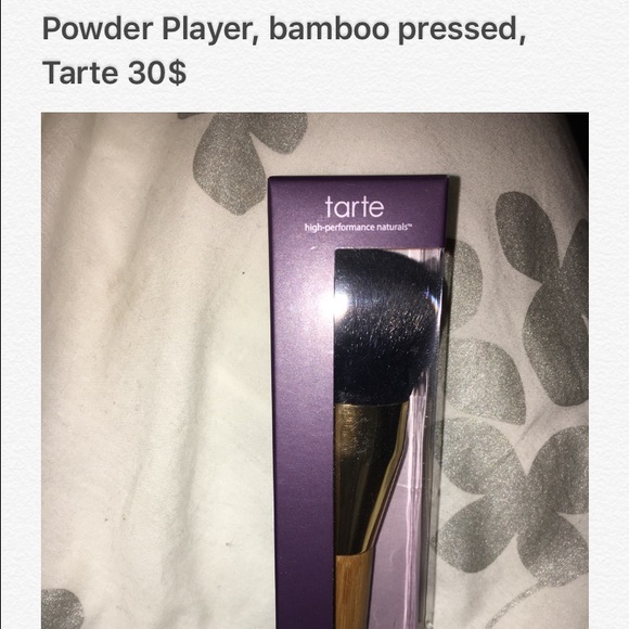 New, unused Tarte Power Brush