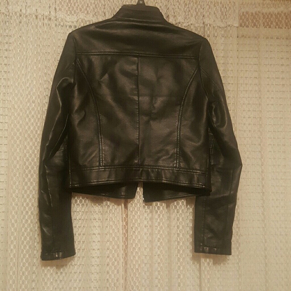 Black motor jacket - Picture 2 of 2