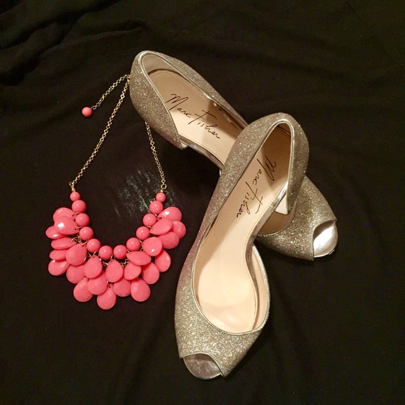 🎉HP🎉 Marc Fisher Peep Toe Heels - Picture 2 of 4
