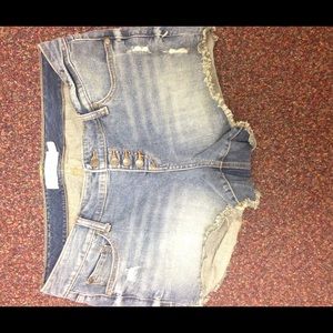 Torrid jean shorts