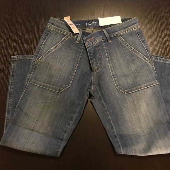Loft skinny crop pants
