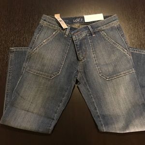 Loft skinny crop pants