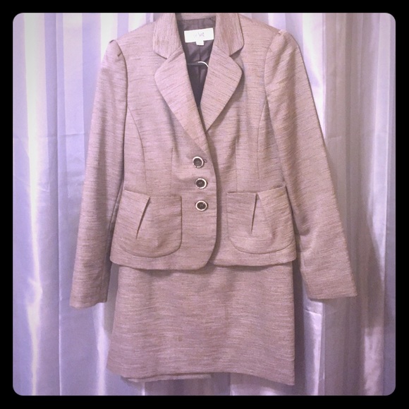 Le Suit 4p Skirt suit