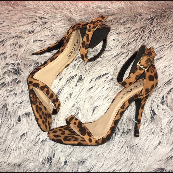 Cheetah print heels