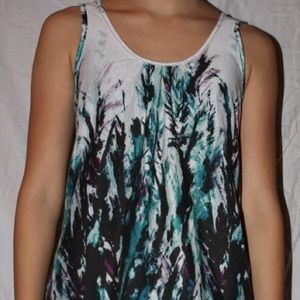 Lace T-back Tank