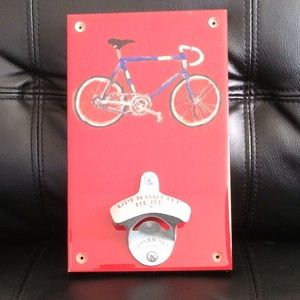 NWT Bicycle bottle opener
