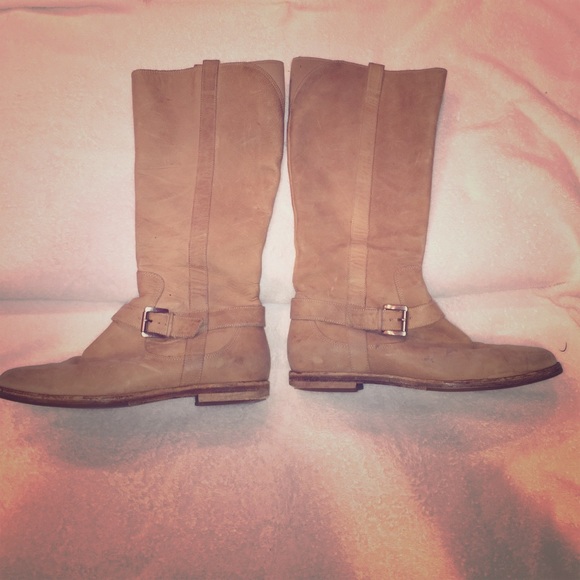 Cole haan ran up to knee boots size 7.5