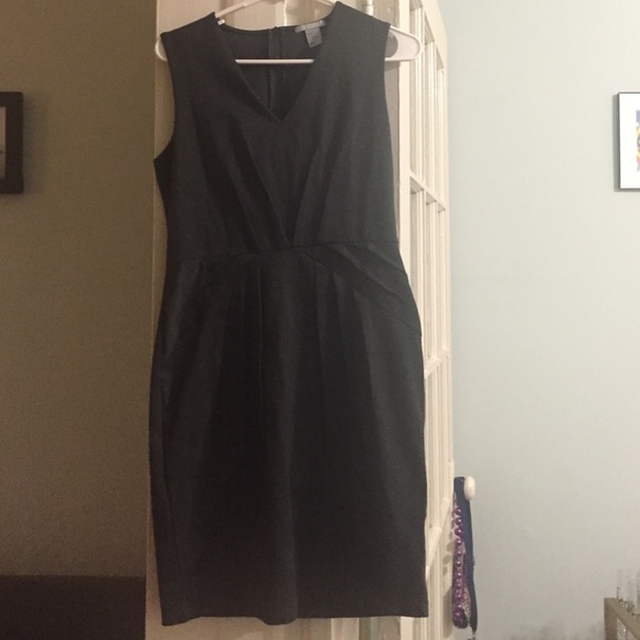 Charcoal Grey knit dress