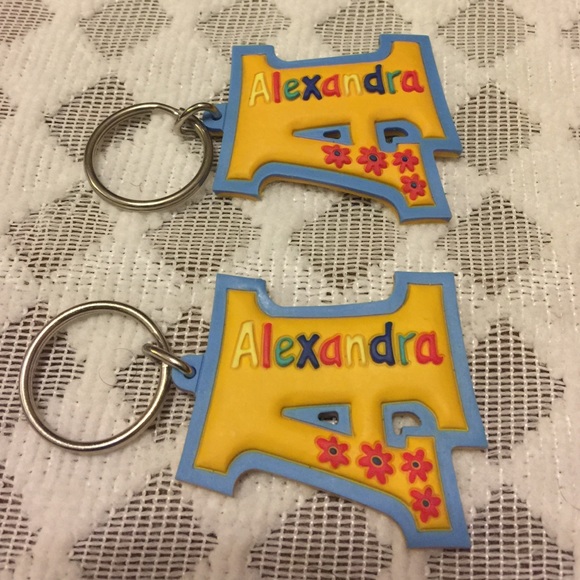Find your Name Silicone Keychain