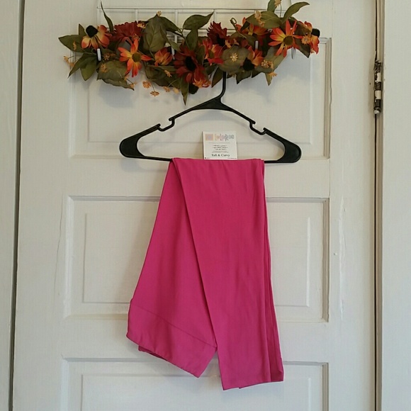 LulaRoe TC BNWT pink leggings