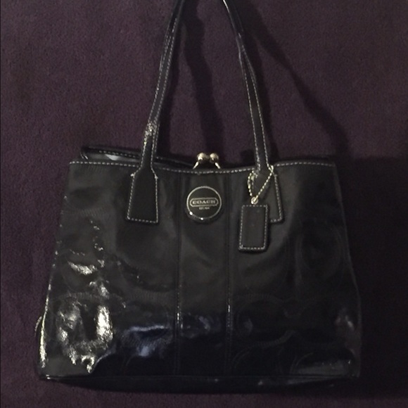 Coach Kisslock Satchel