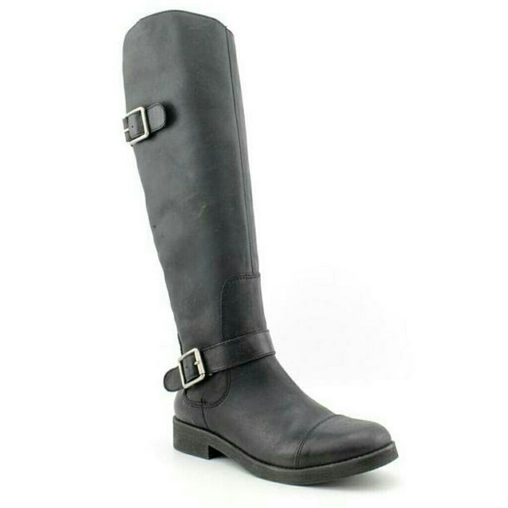 Lucky Brand Black Riding Boots Size 6.5